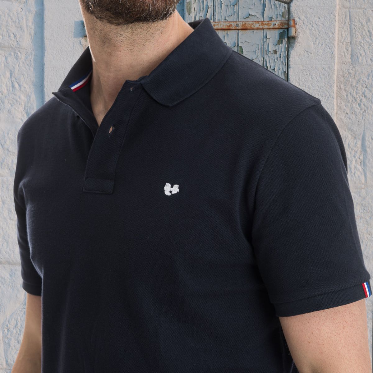 Polo Bleu marine Made in France - Polos homme PALÂBA