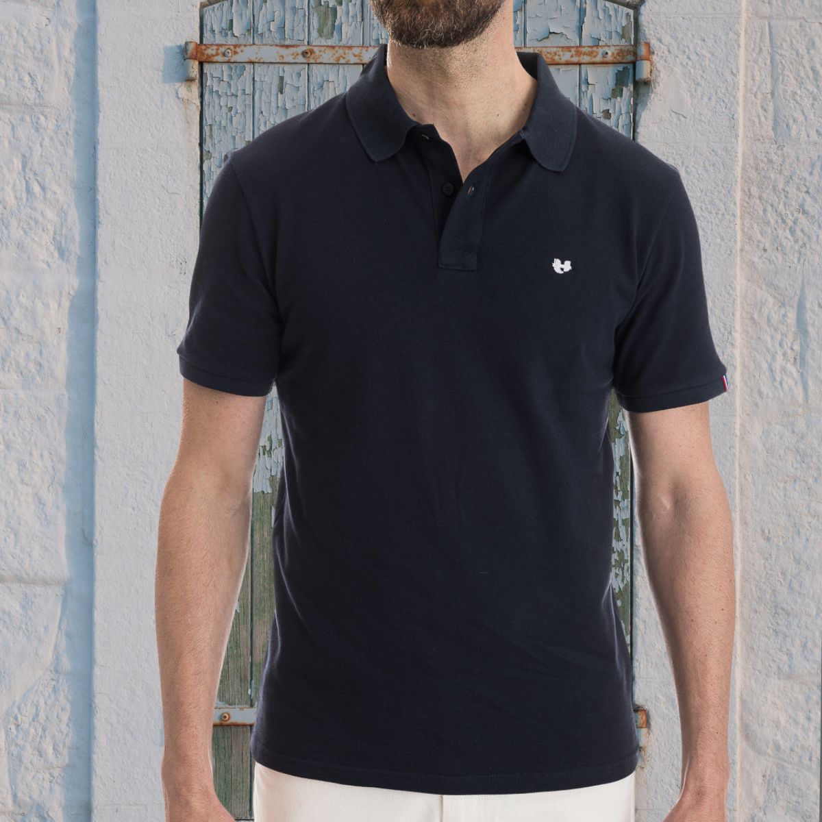 Polo Bleu marine Made in France - Polos homme PALÂBA