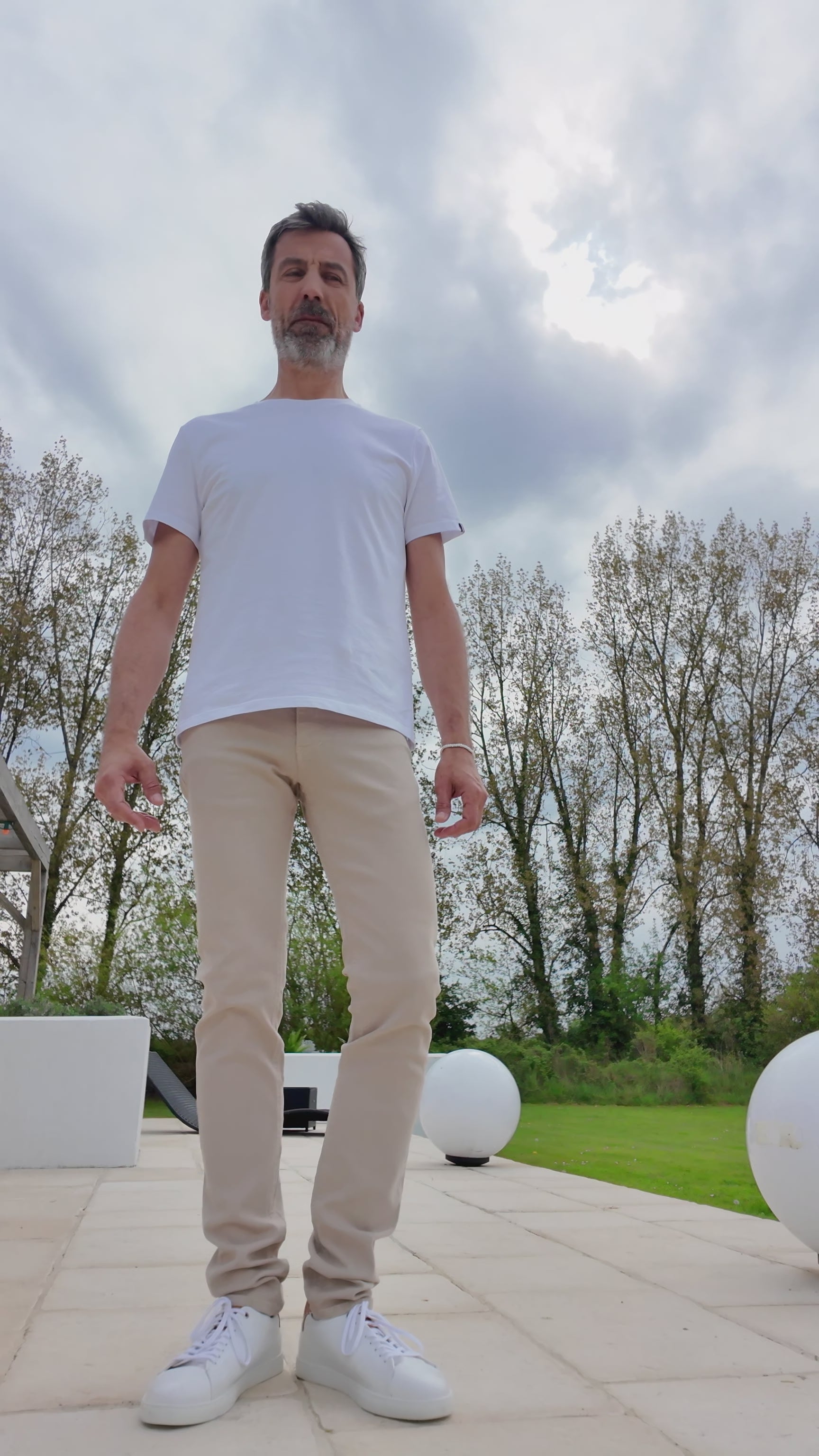 Jean français beige
