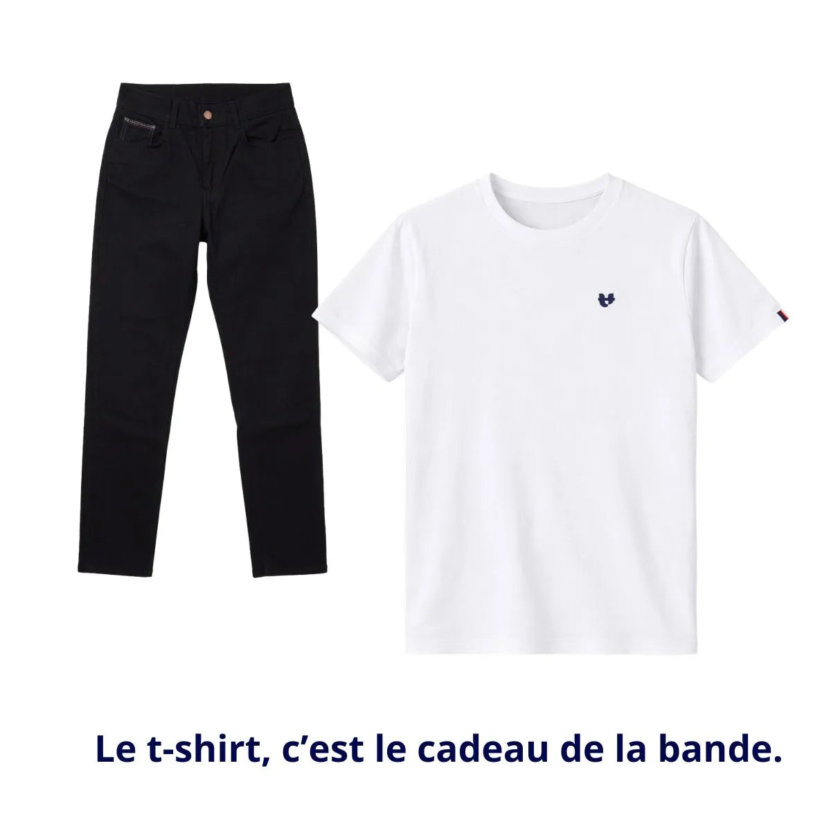 1 JEAN PALABA ACHETE EGAL 1 TSHIRT BLANC OFFERT