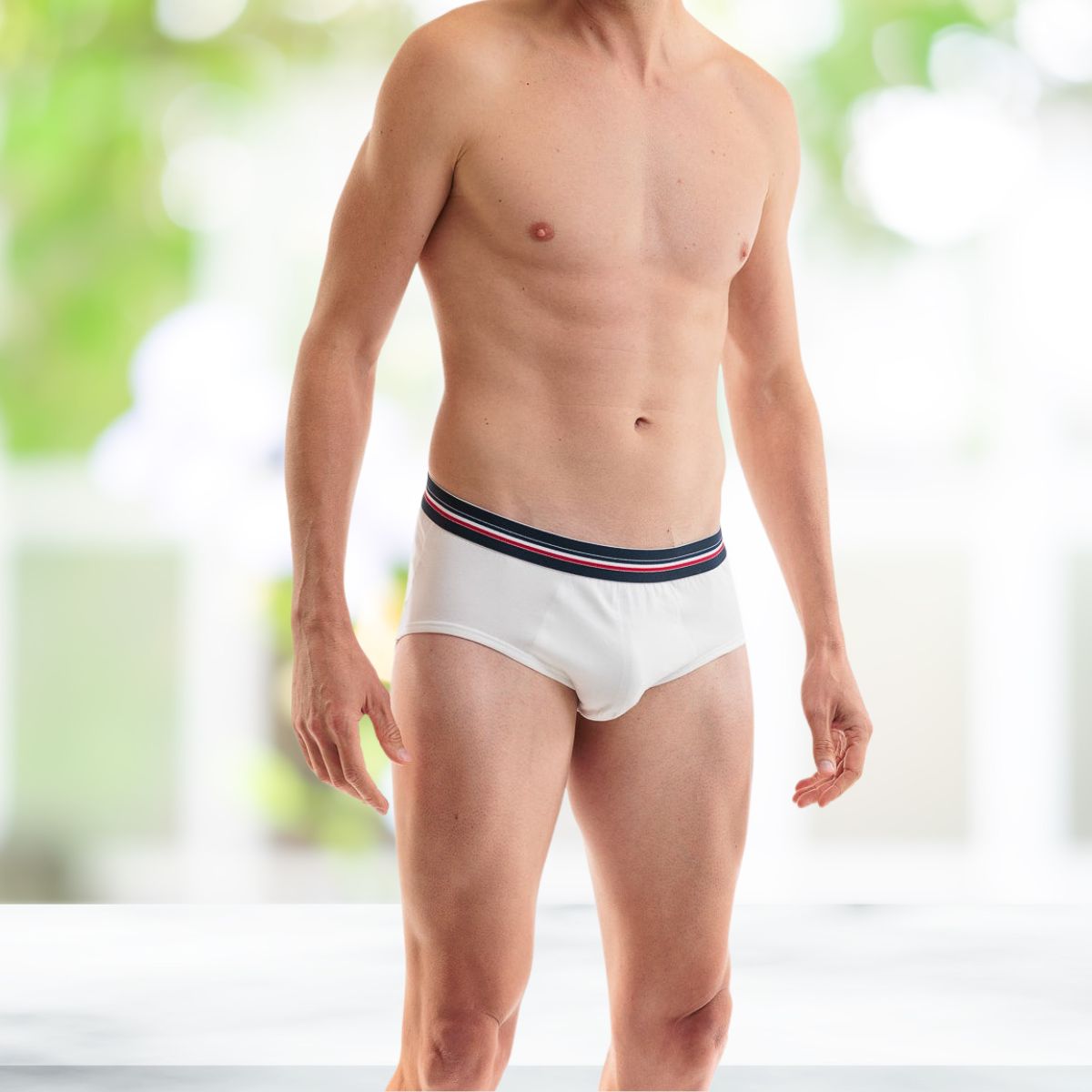 Slips homme - Blanc - Slips homme PALÂBA
