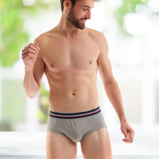 Slips homme - Gris - Slips homme PALÂBA
