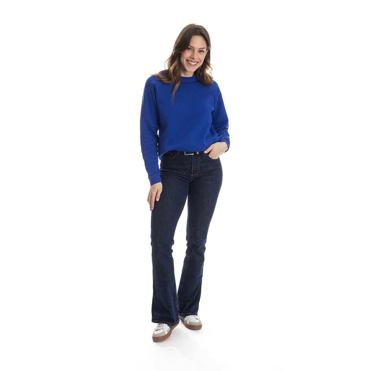Pull-over bleu près du corps manches longues Soya Concept - 40 Pull-over bleu près du corps manches longues Soya Concept - 40