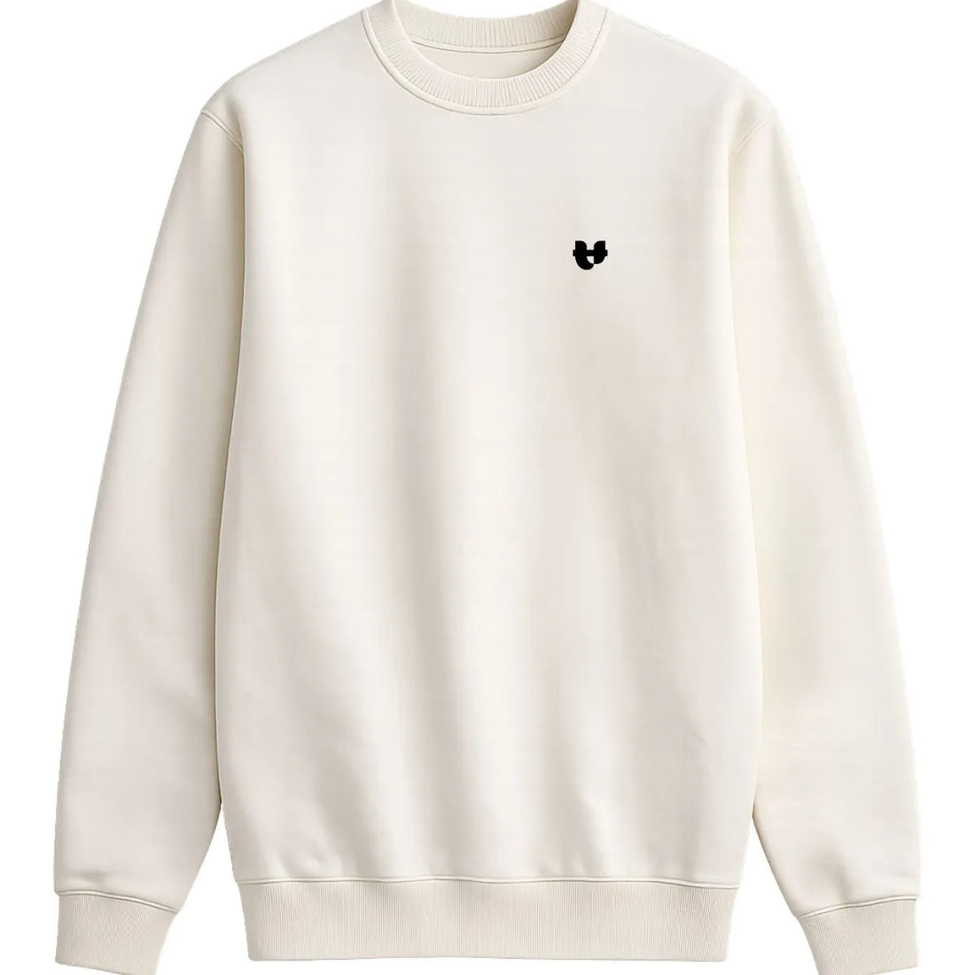 Sweat écru femme à col | Coton recyclé - Sweat capuche PALÂBA