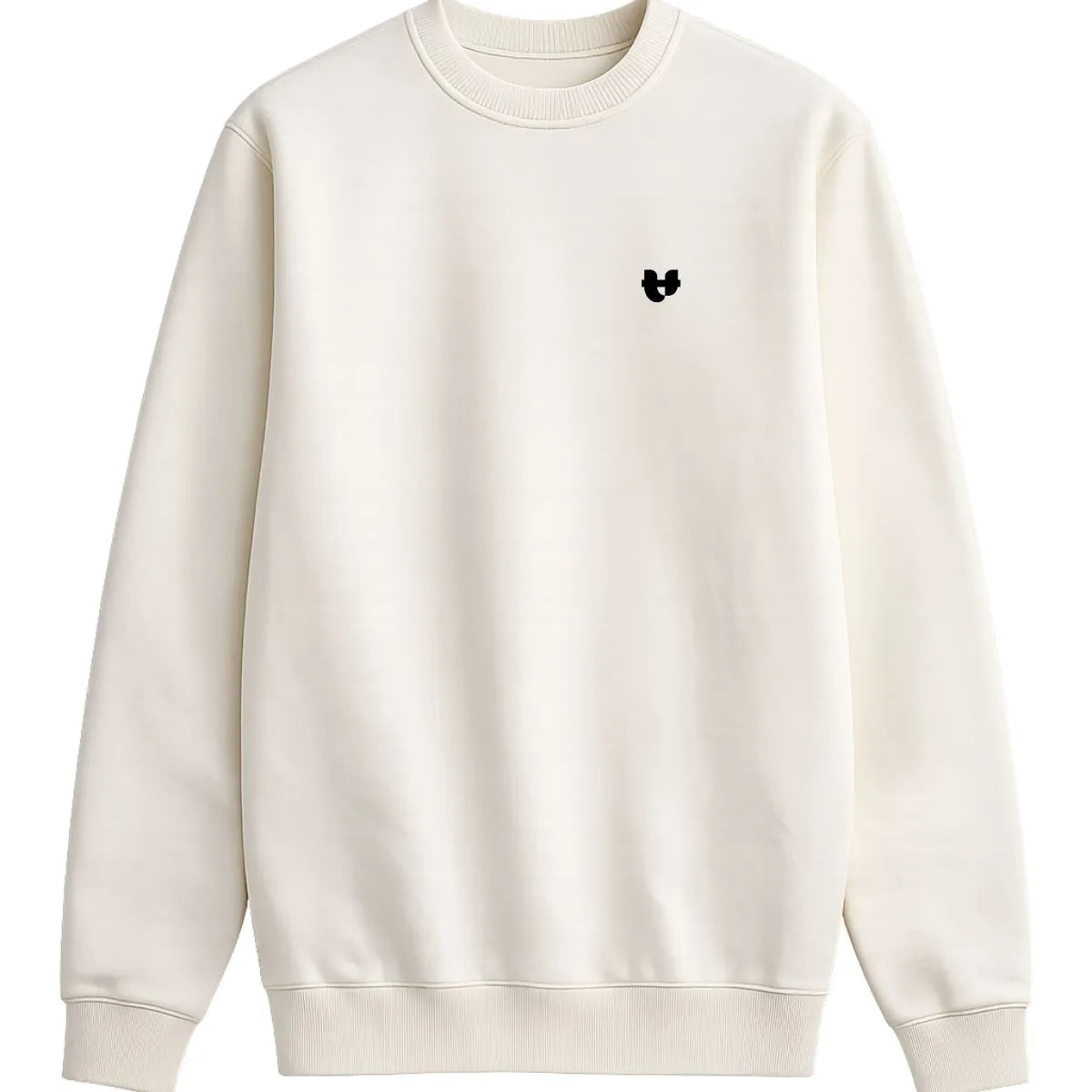 Sweat écru femme à col | Coton recyclé - Sweat capuche PALÂBA