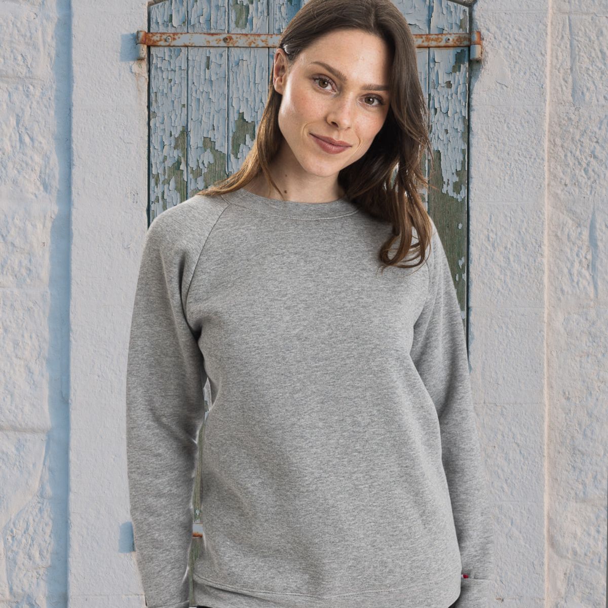Sweat femme gris - Sweat sans capuche PALÂBA
