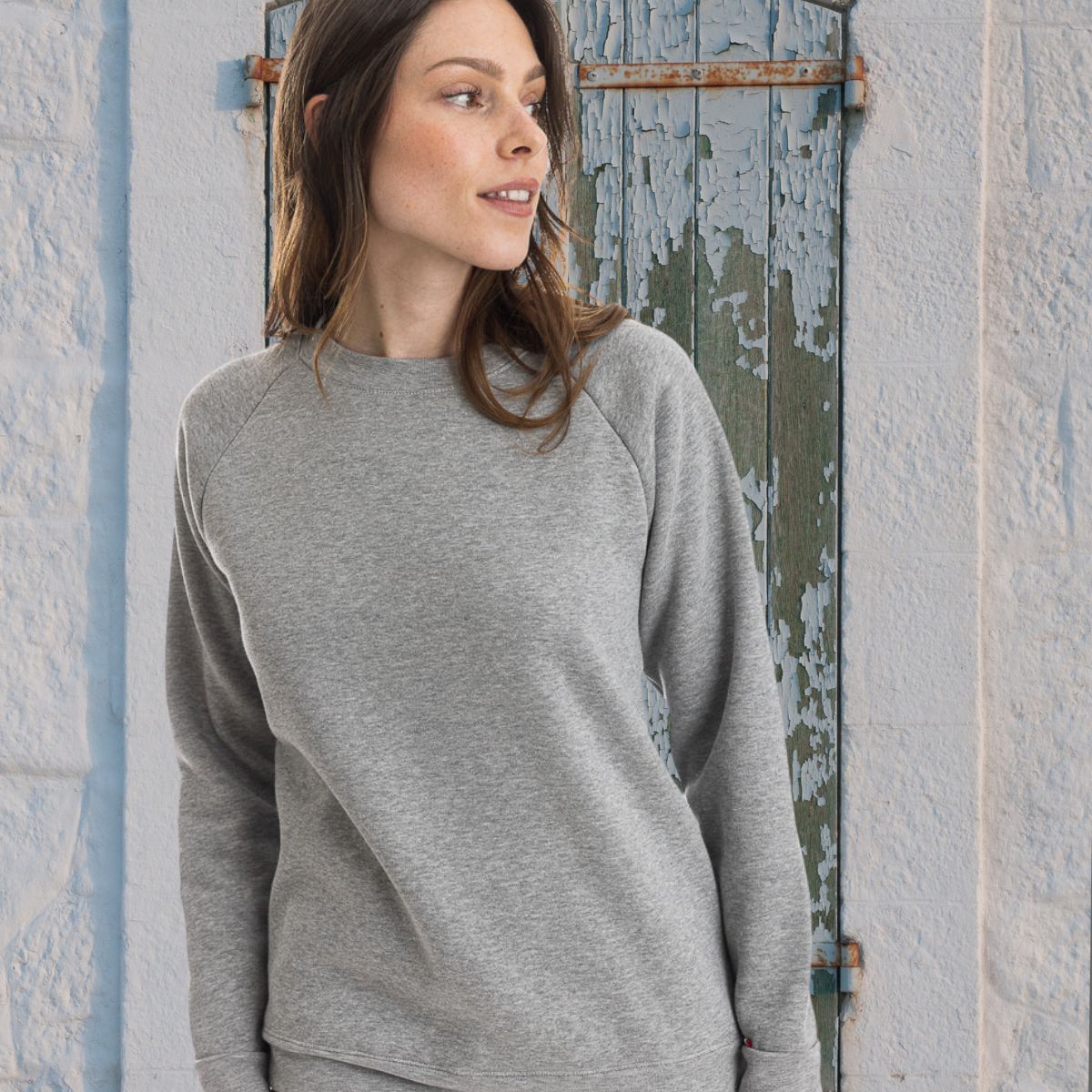 Sweat femme gris - Sweat sans capuche PALÂBA