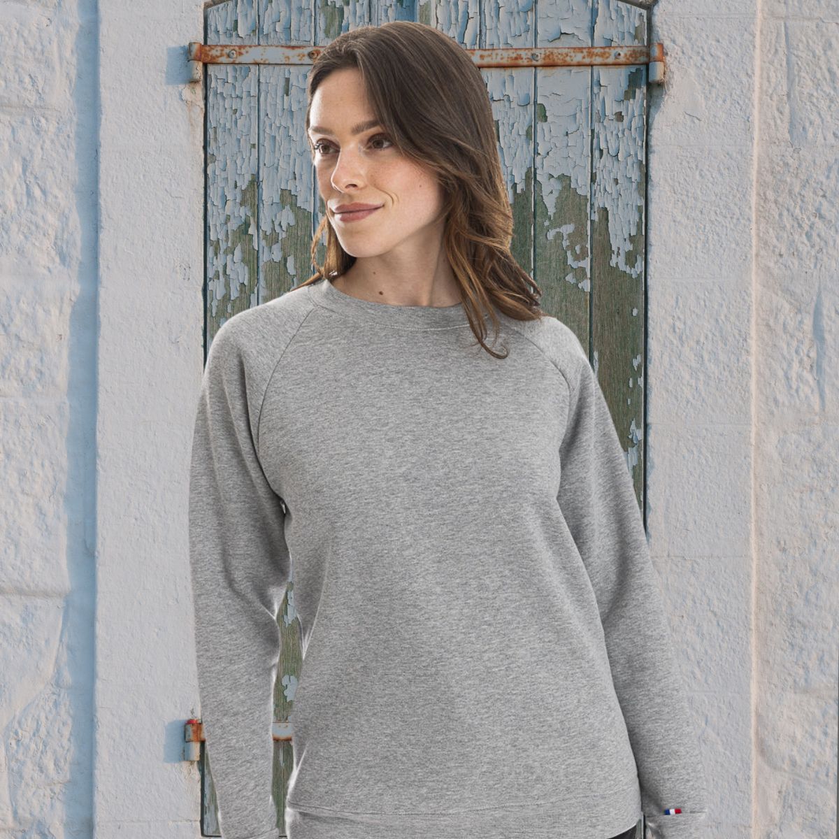 Sweat femme gris - Sweat sans capuche PALÂBA
