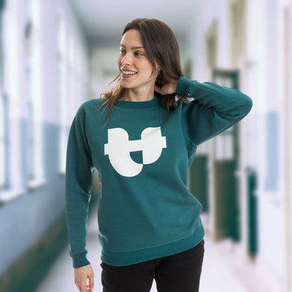 Sweat vert femme PALÂBA - Sweat sans capuche PALÂBA