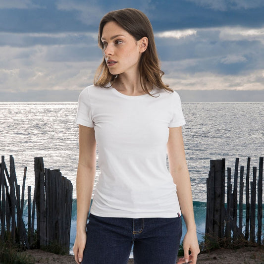 T-shirt blanc femme - T-shirt femme PALÂBA