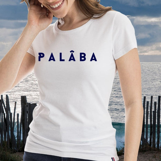 T-shirt blanc femme PALÂBA - T-shirt femme PALÂBA