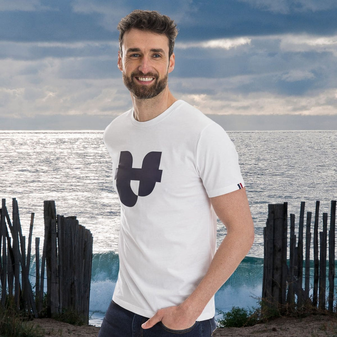 T-shirt blanc homme LA GRIFFE - T-shirt homme PALÂBA
