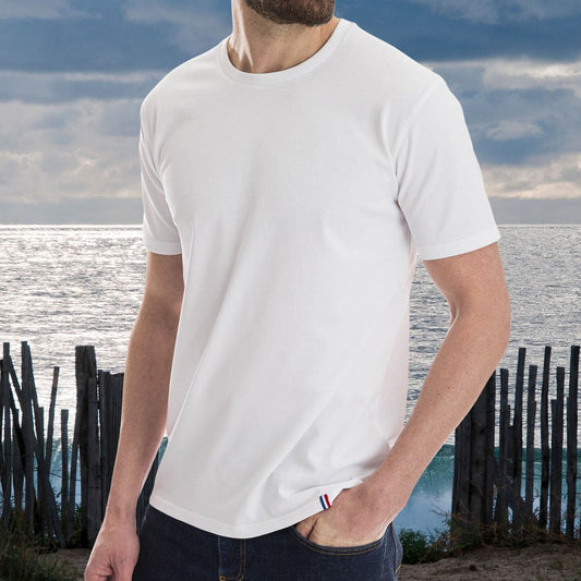 T-shirt blanc homme - LE 240 - T-shirt homme PALÂBA