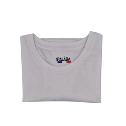T-shirt blanc uni - T-shirt homme PALÂBA