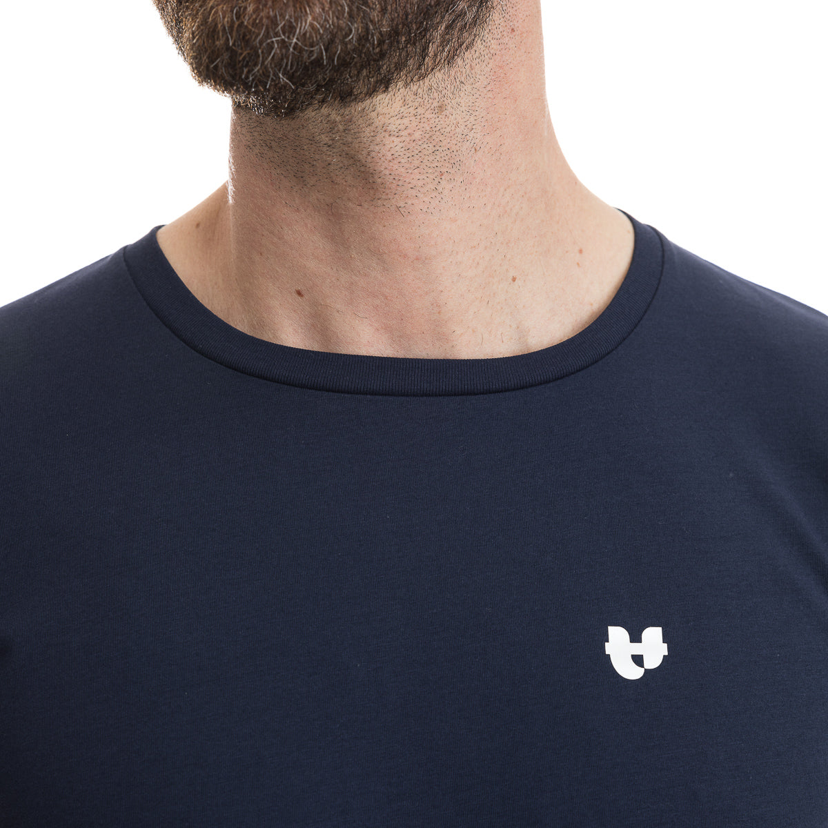 T-shirt bleu marine homme PALÂBA COEUR - T-shirt homme PALÂBA