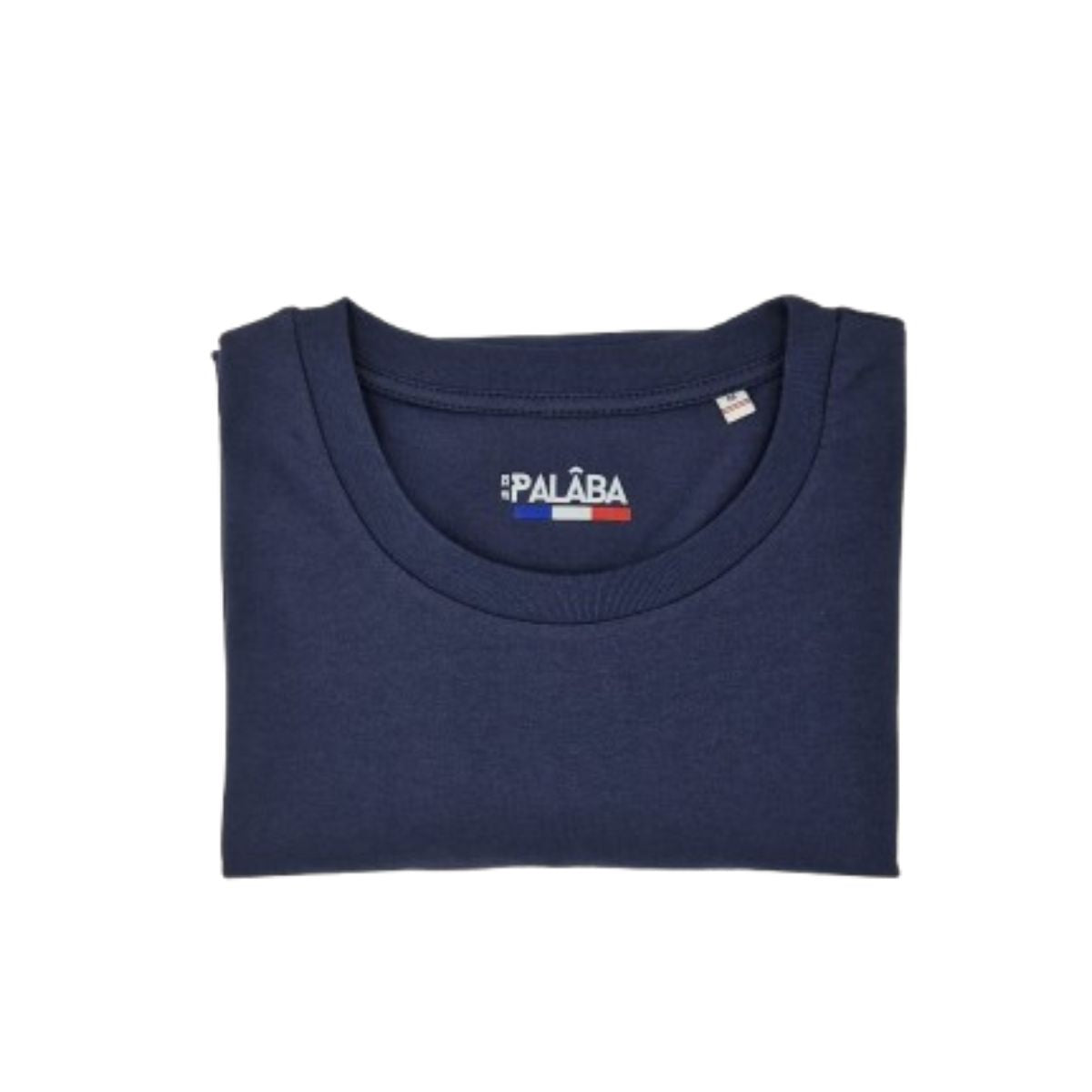 T-shirt bleu marine uni - T-shirt homme PALÂBA