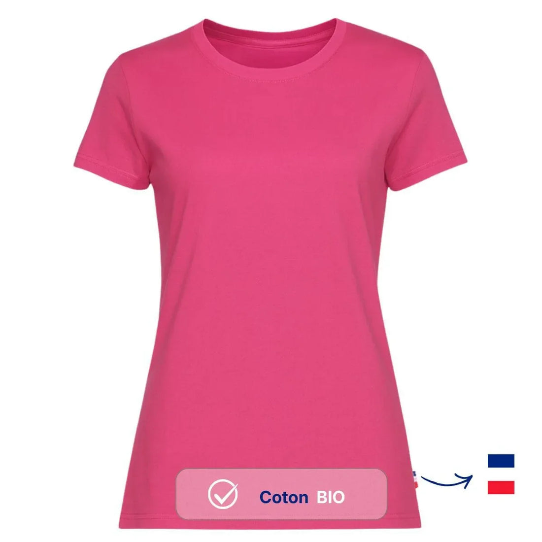 T-shirt femme rose | PALABA - T-shirt femme PALÂBA