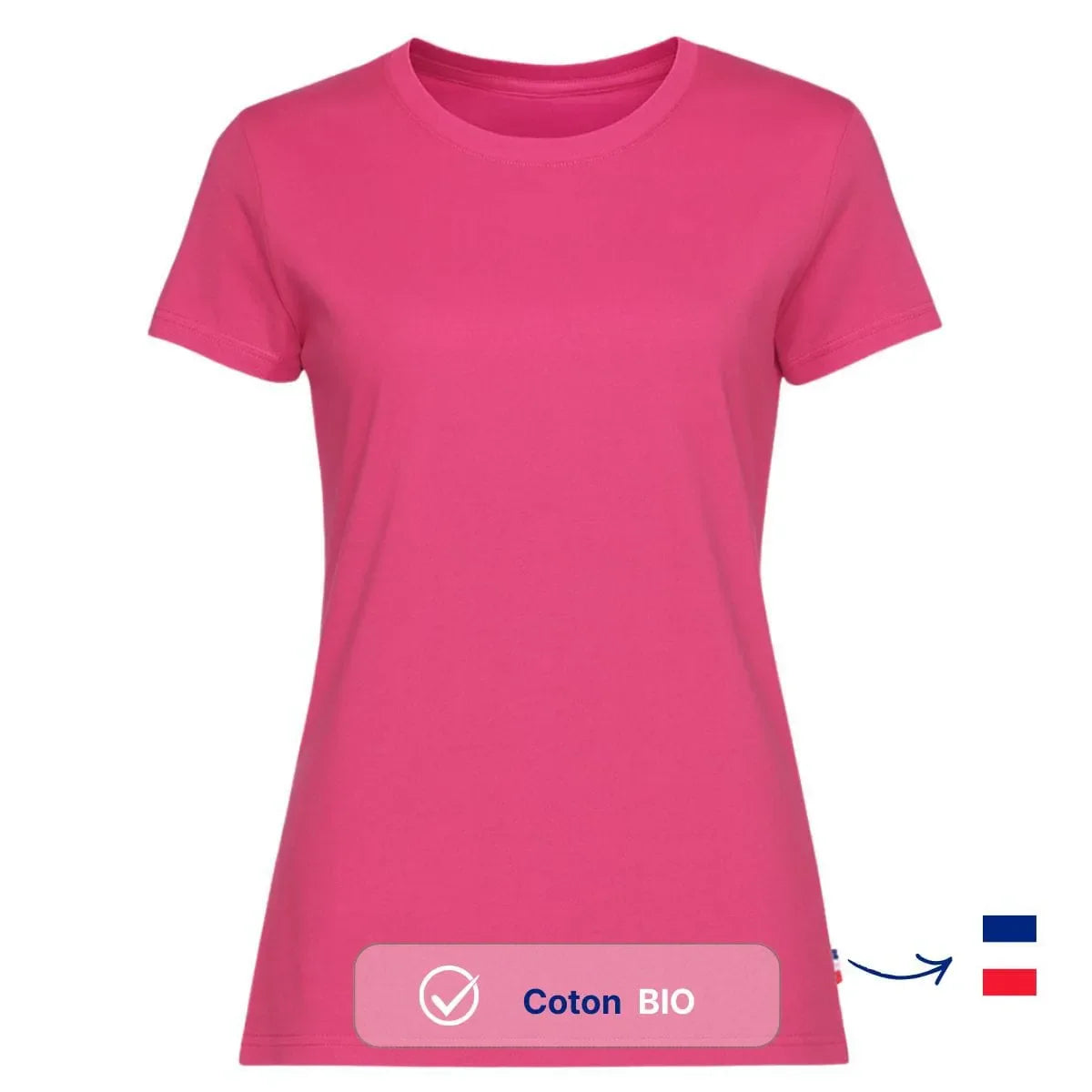 T-shirt femme rose | PALABA - T-shirt femme PALÂBA
