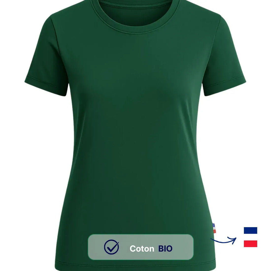 T-shirt femme vert | PALABA - T-shirt femme PALÂBA