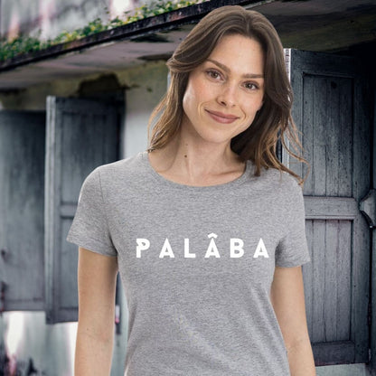 T shirt gris femme PALÂBA - T-shirt femme PALÂBA