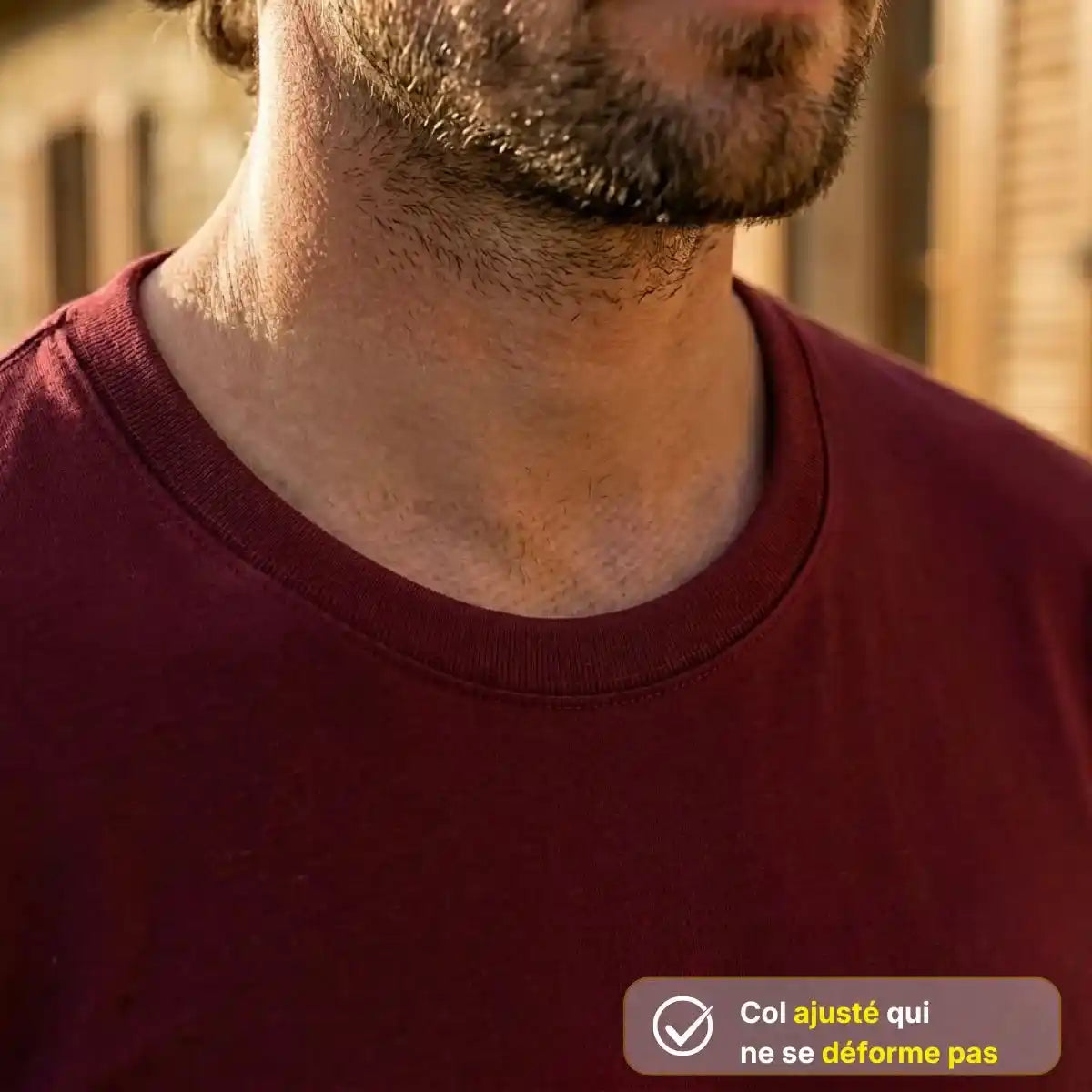 T-shirt Homme Bordeaux | PALABA - T-shirt homme PALÂBA