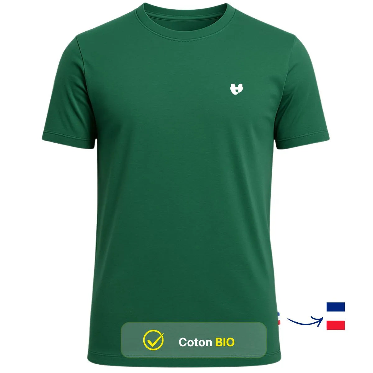 T-shirt Homme Vert | COEUR - T-shirt homme PALÂBA