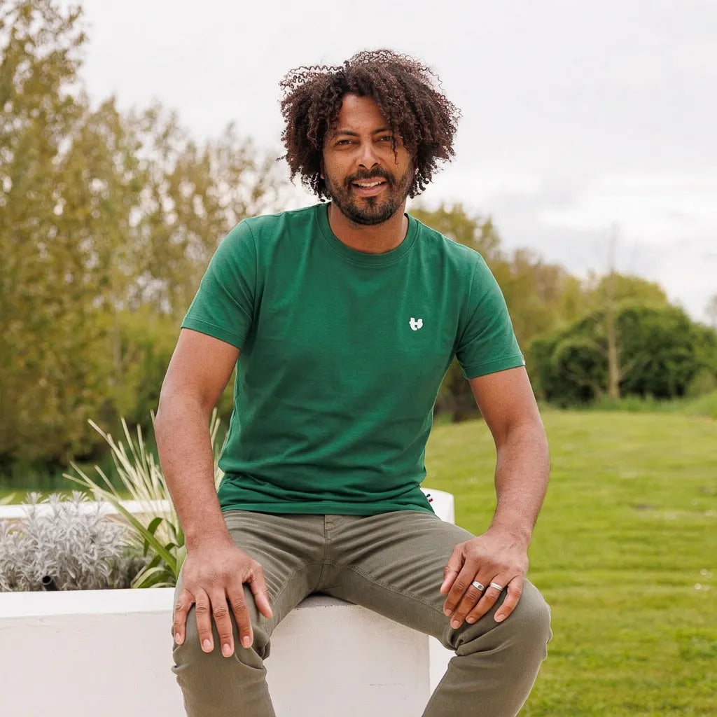 T-shirt Homme Vert | COEUR - T-shirt homme PALÂBA