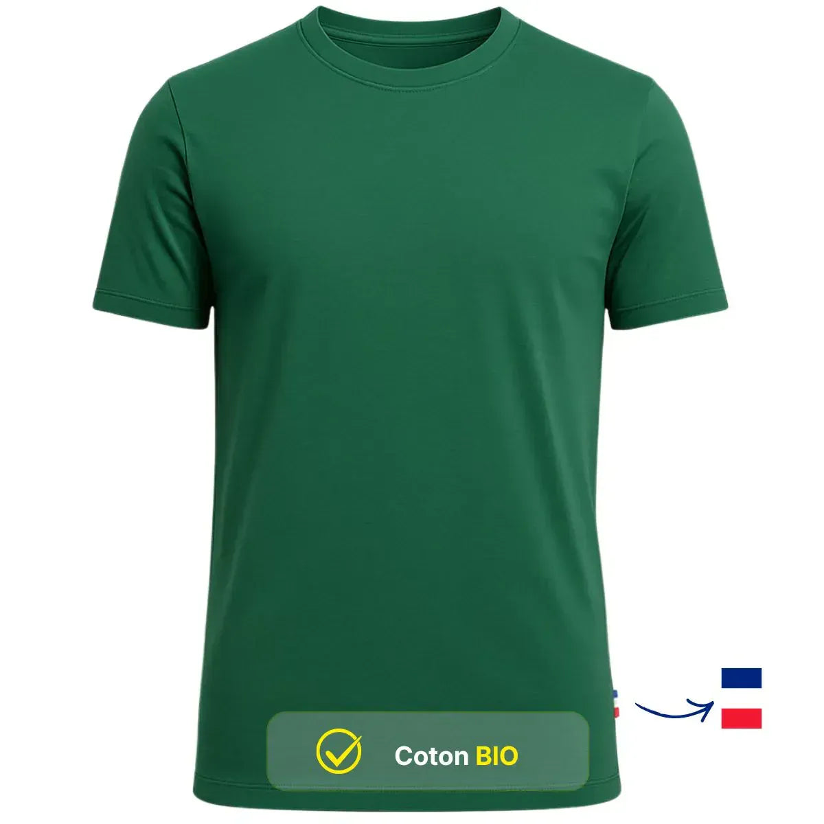 T-shirt Homme Vert | PALABA - T-shirt homme PALÂBA
