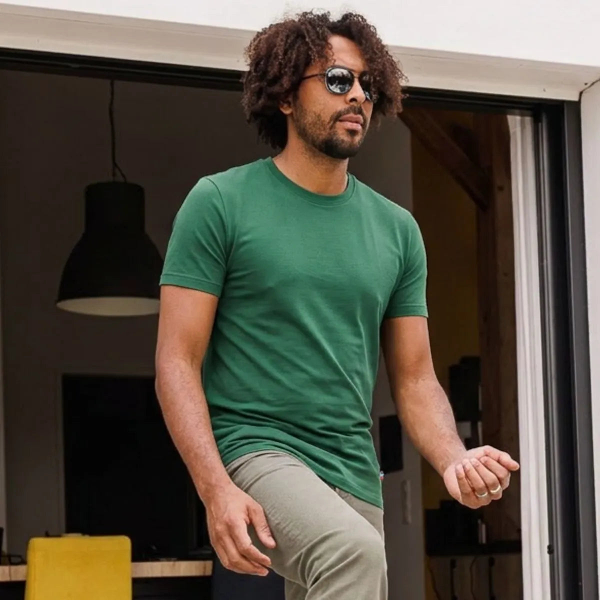 T-shirt Homme Vert | PALABA - T-shirt homme PALÂBA