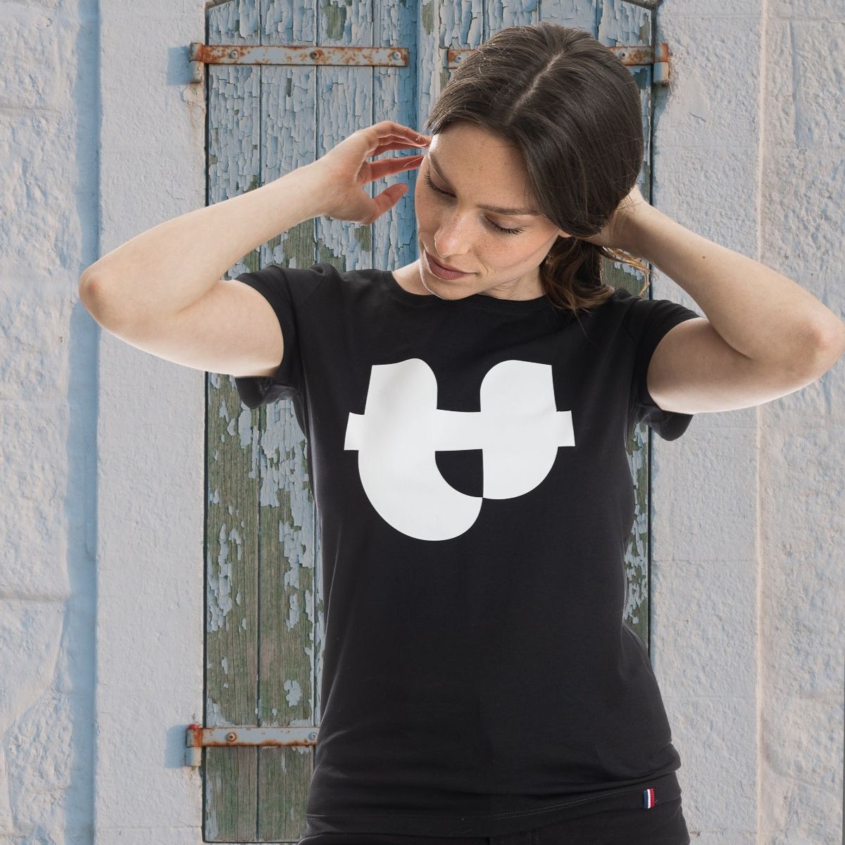 T shirt noir femme la GRIFFE PALÂBA - T-shirt femme PALÂBA