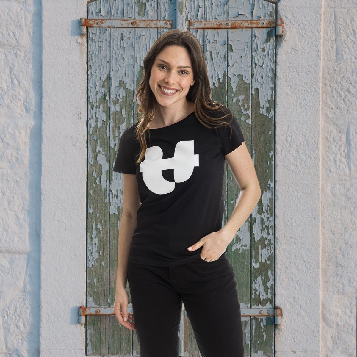 T shirt noir femme la GRIFFE PALÂBA - T-shirt femme PALÂBA