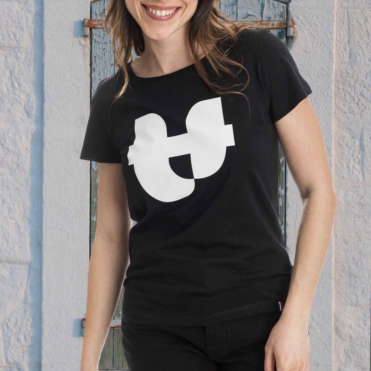 T shirt noir femme la GRIFFE PALÂBA - T-shirt femme PALÂBA