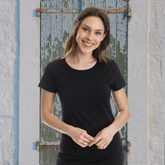 T shirt noir femme - T-shirt femme PALÂBA