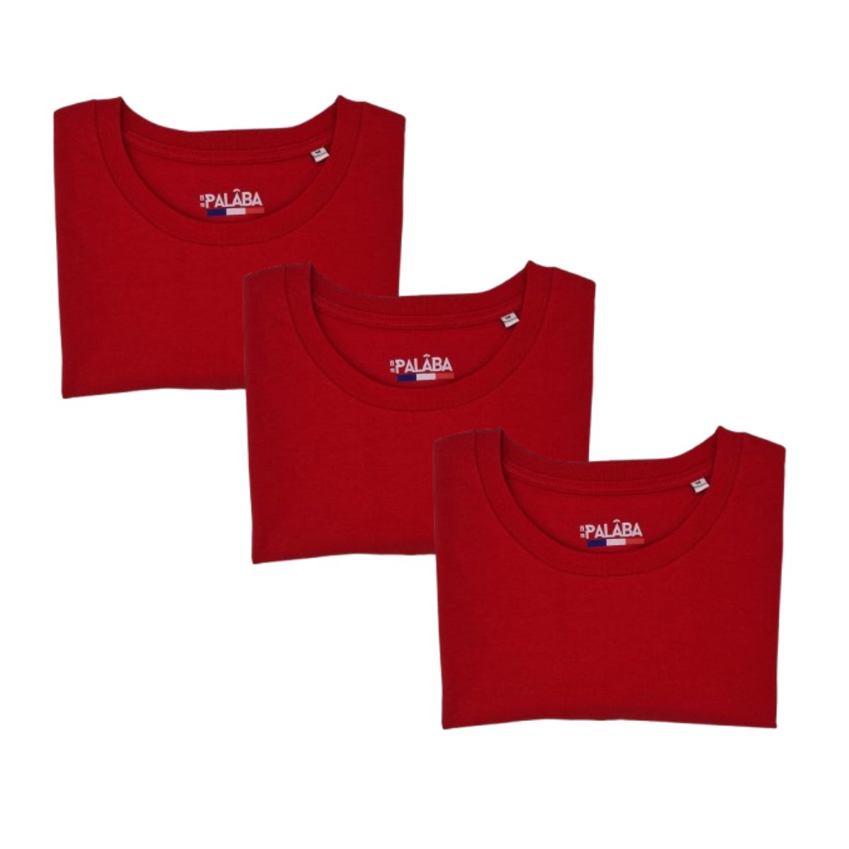 Lot de 3 t shirt rouge - T-shirt homme PALÂBA