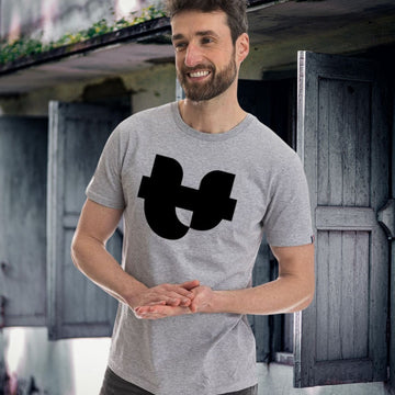 Tee shirt gris homme LA GRIFFE - T-shirt homme PALÂBA