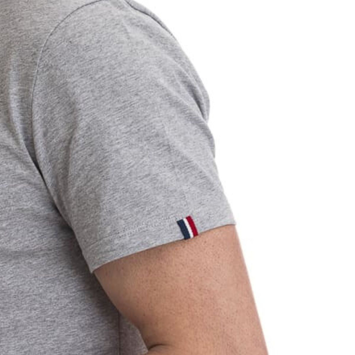 Tee shirt gris homme PALÂBA COEUR - T-shirt homme PALÂBA