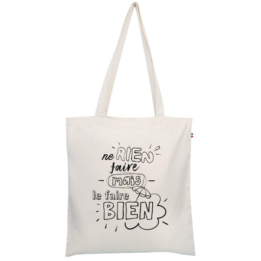 Tote bag femme - Ne rien faire - Tote bag PALÂBA